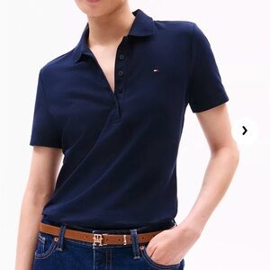 NWT Tommy Hilfiger Stretch-Cotton Polo